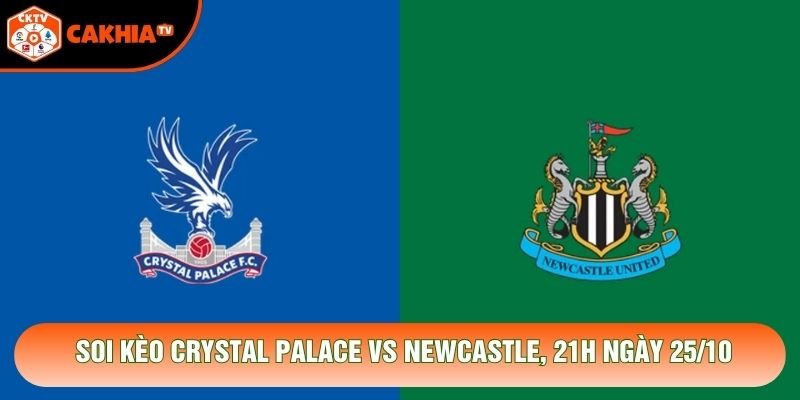 Soi Kèo Crystal Palace Vs Newcastle, 21h Ngày 25/10 – Giải Premier League 2026